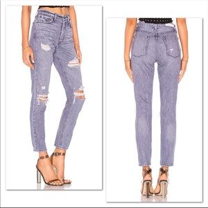 GRLFRND Karolina High Rise Tapered Boyfriend Jean